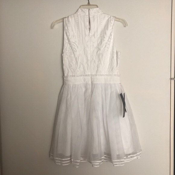 🥂 BEBE White Dress Brand New - Picture 5 of 5